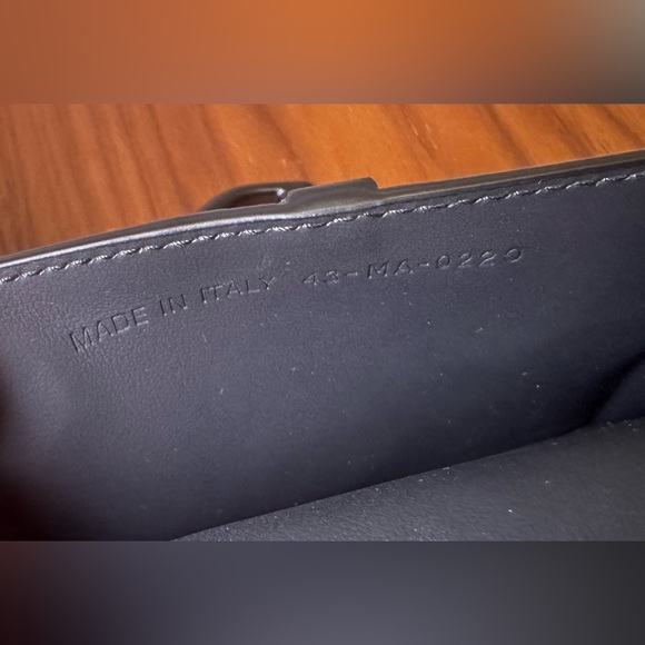 Dior Ultra Matte Calfskin Nano Saddle Chain Pouch - Picture 10 of 11